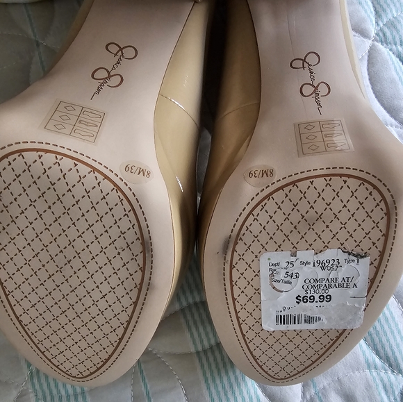 Jessica Simpson chunky heel size 8 - Picture 5 of 5